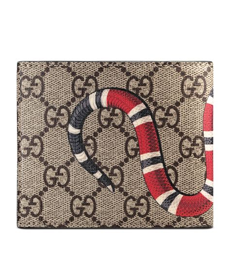 gucci kingsnake mens wallet